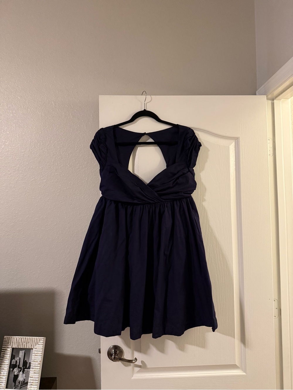 Free People Navy Mini Dress